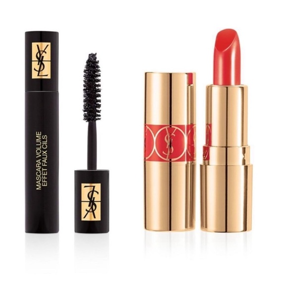 Ysl Mascara And Lipstick Set Ysl Mascara And Lipstick Set Mascara
